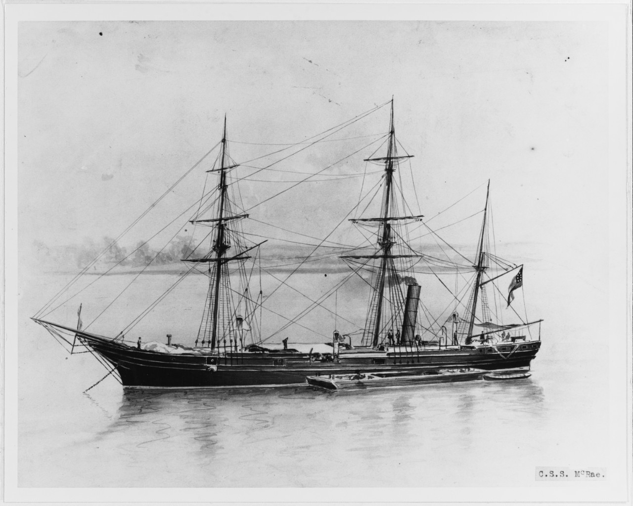 Photo #: NH 48178  CSS McRae (1861-1862)