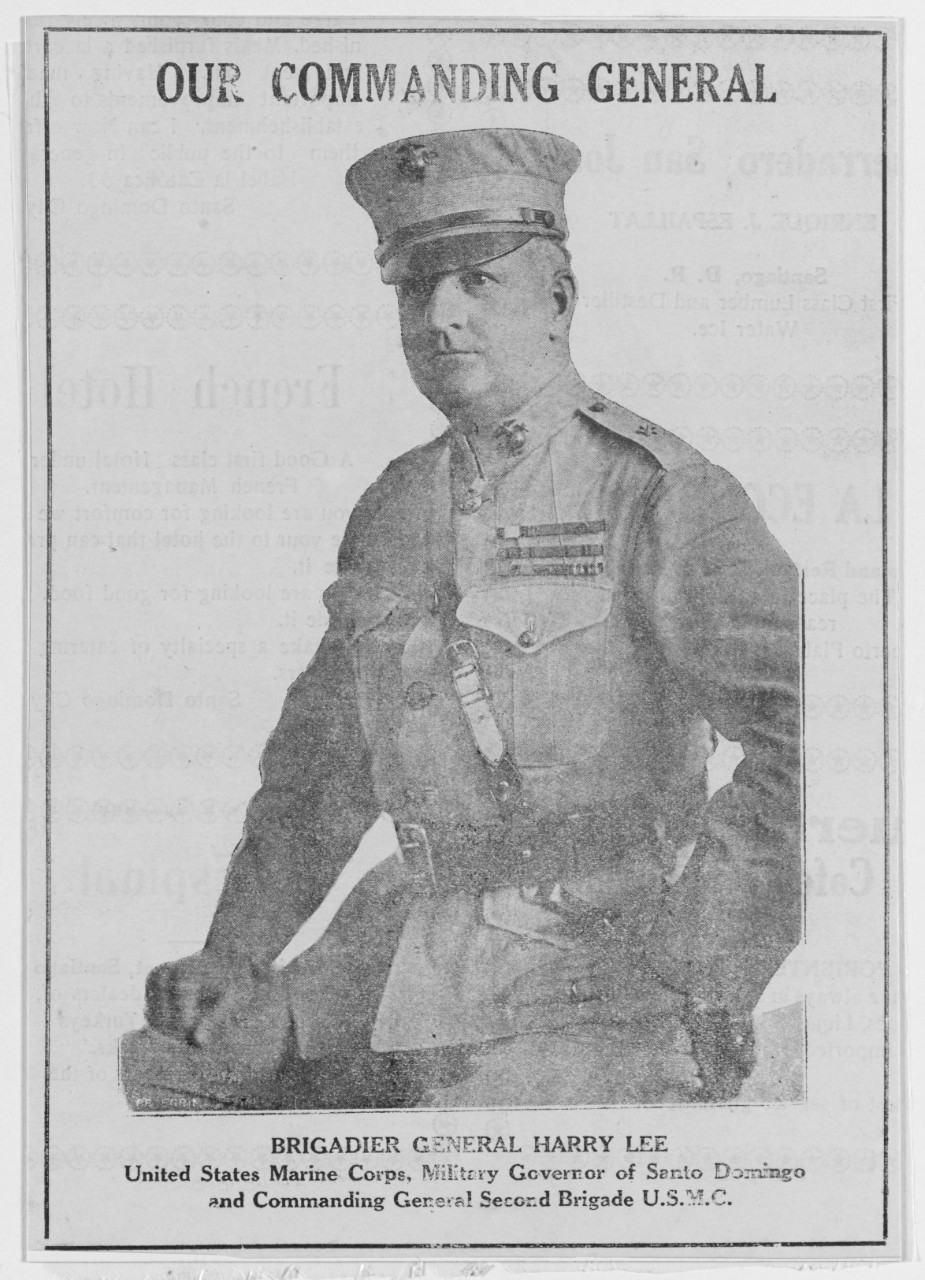 Brigadier General Harry Lee, USMC