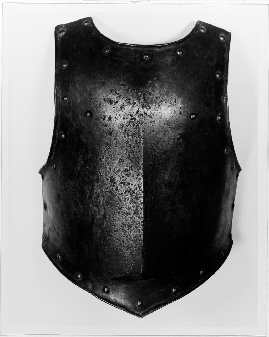 The front part of the body armor of John Paul Jones