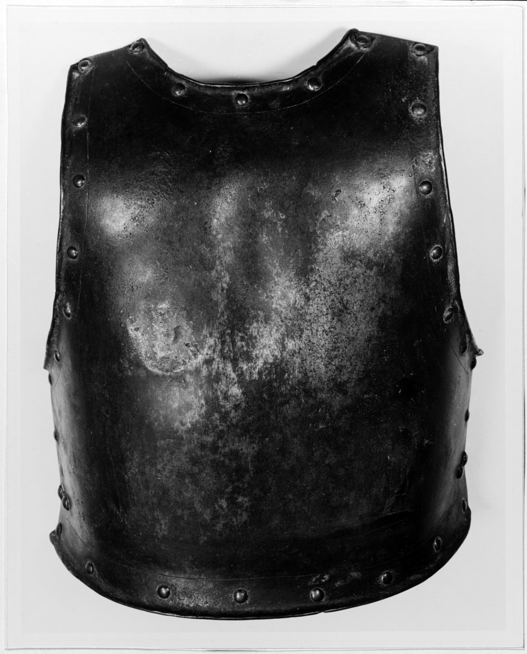 The back part of the body armor of John Paul Jones