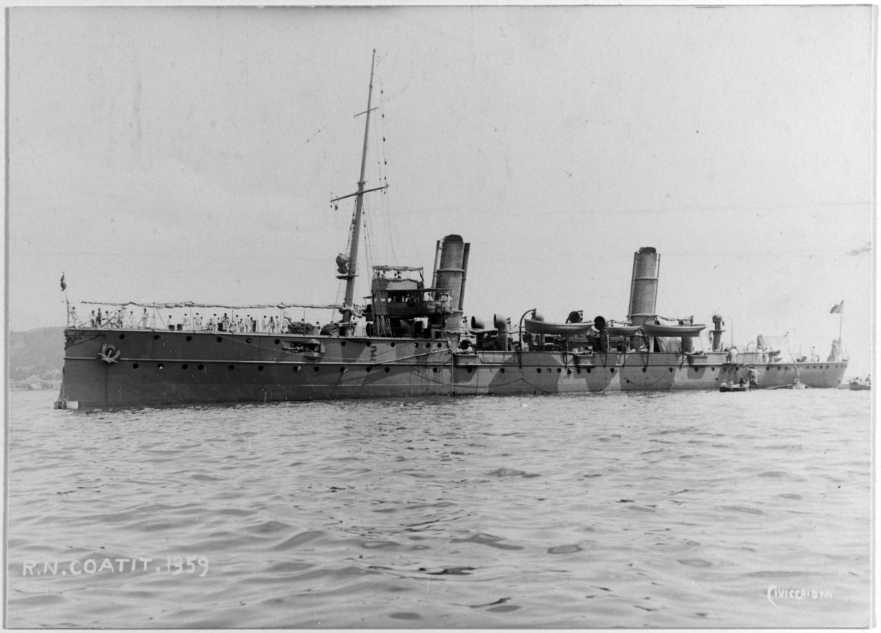 COATIT (Italian Torpedo Gunboat, 1899-1920)