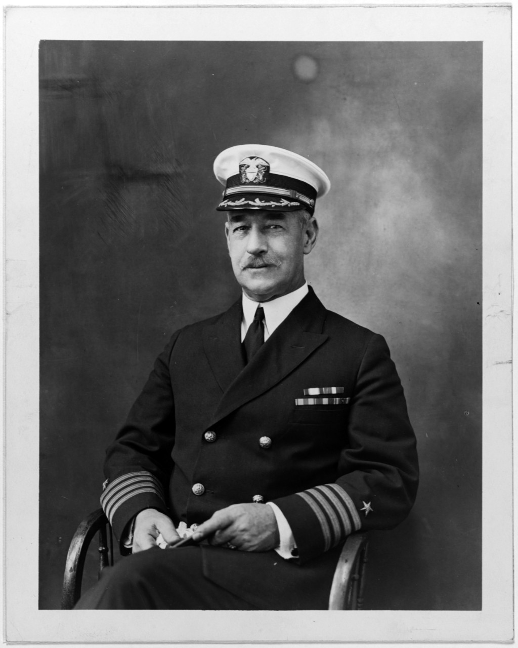 Captain John F. Hines, USN