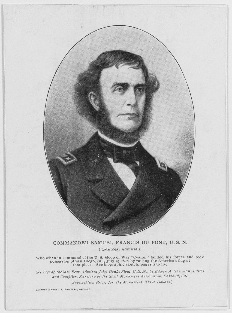 Commander Samuel Francis Dupont, USN