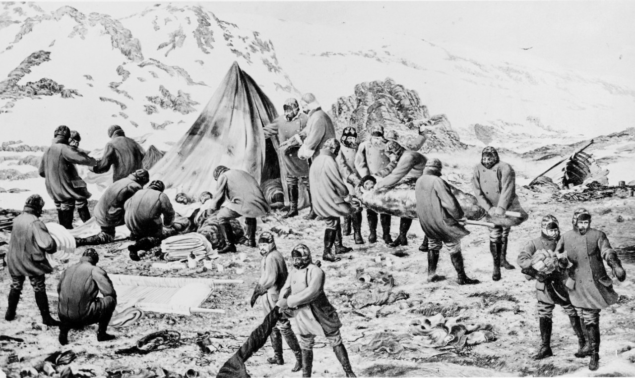 Greely relief expedition, 1884.