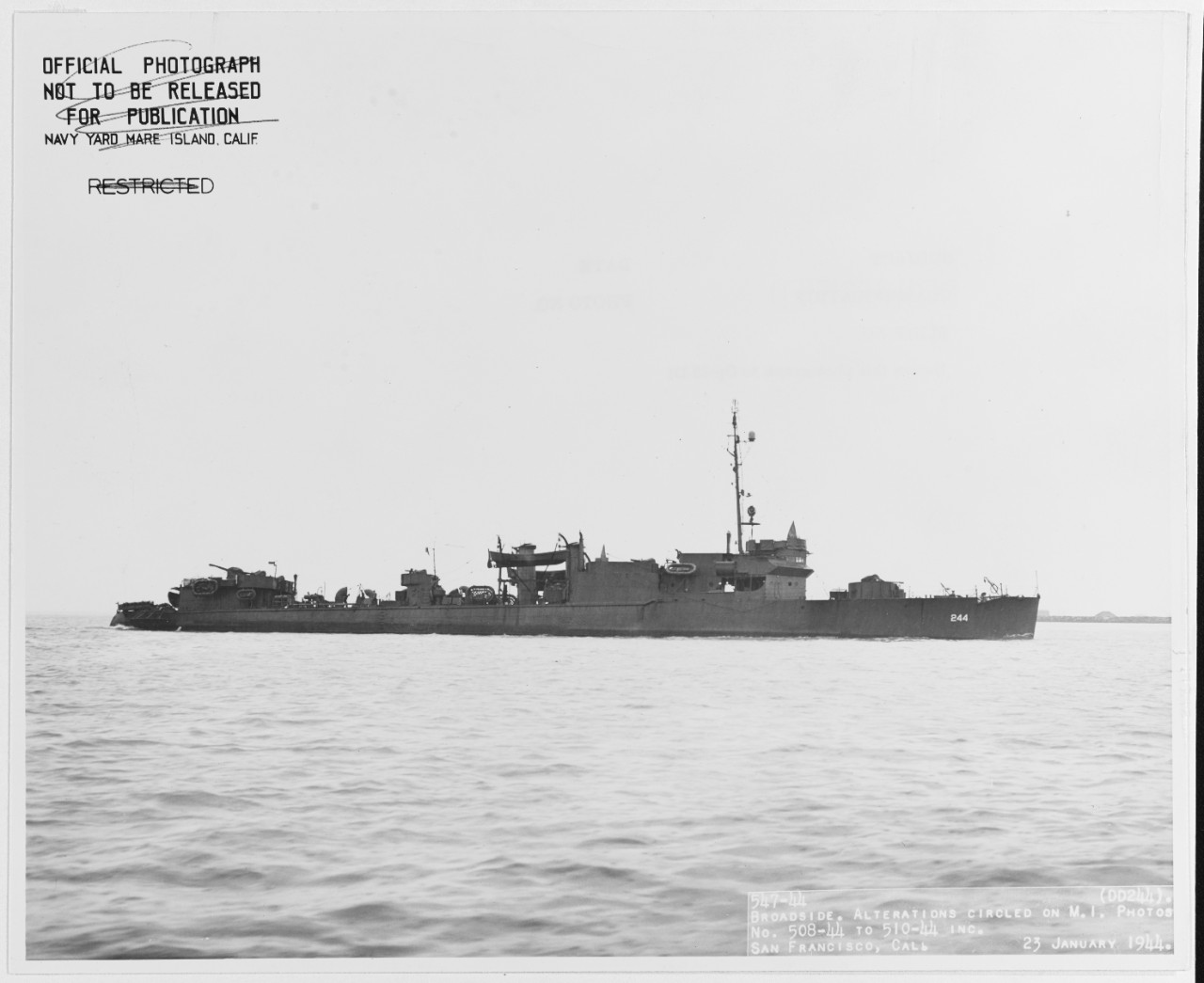 Photo #: NH 49964  USS Williamson