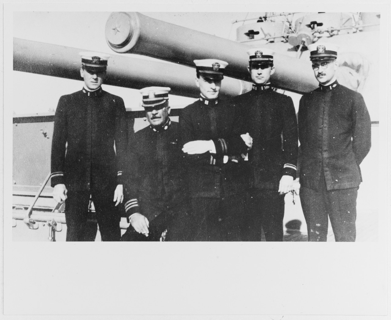 Medical officers on board USS PITTSBURGH (CA-4), circa 1917-1918.