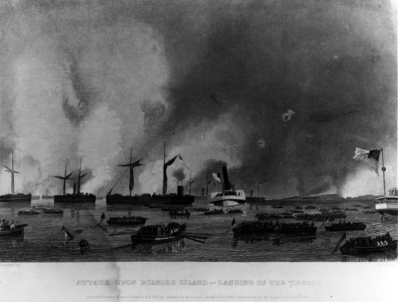 Roanoke Island Operation, February 1862