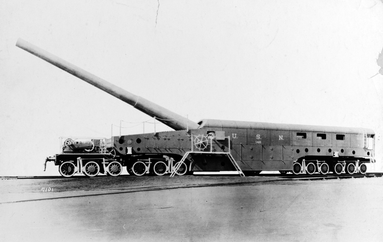 14" Naval Railway Gun