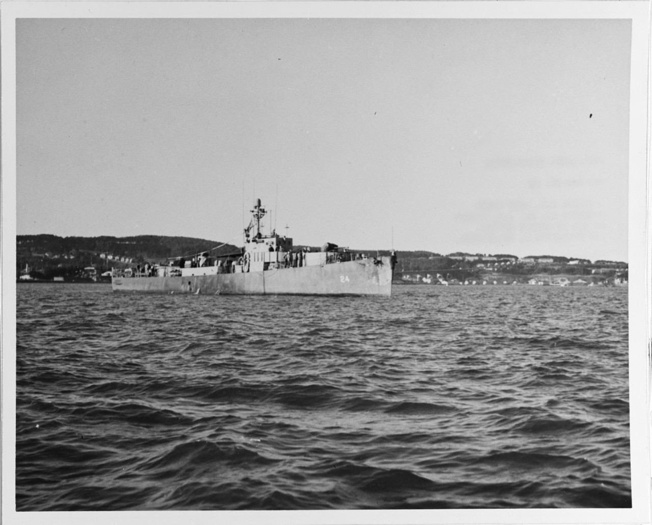 USS PGM-24 in San Francisco Bay, 1945-46