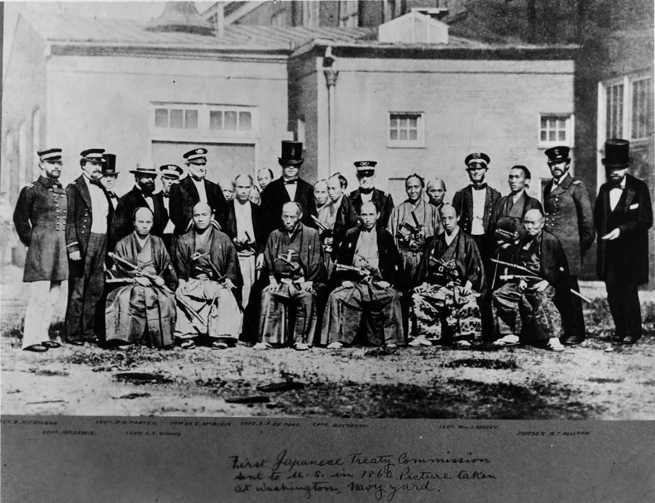 Photo #: NH 51119  Japanese Mission to the United States, 1860