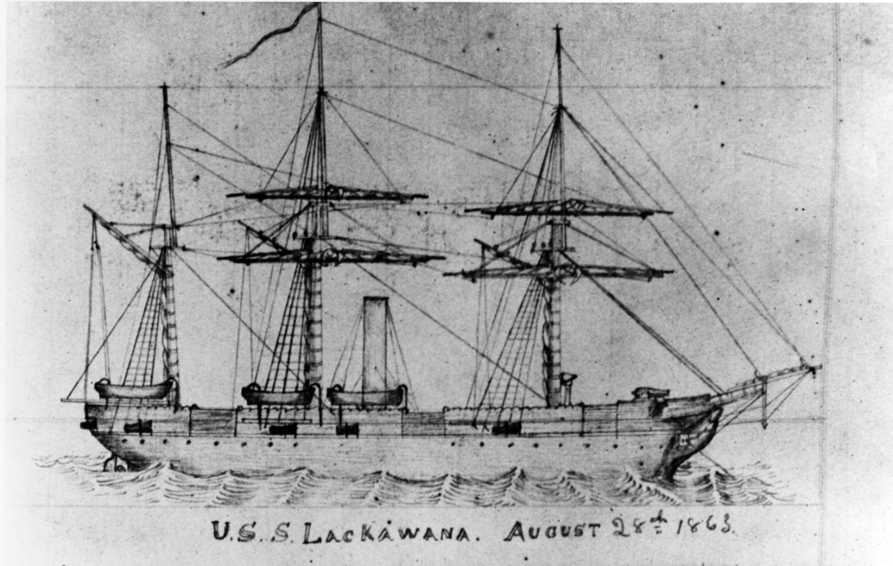 USS LACKAWANNA (1863-1885)