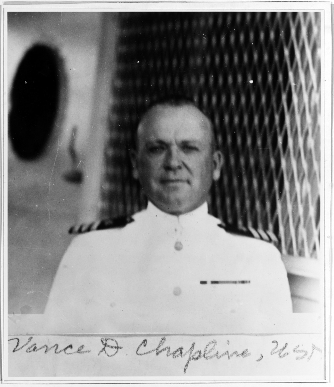 Vance D. Chapline, Commander