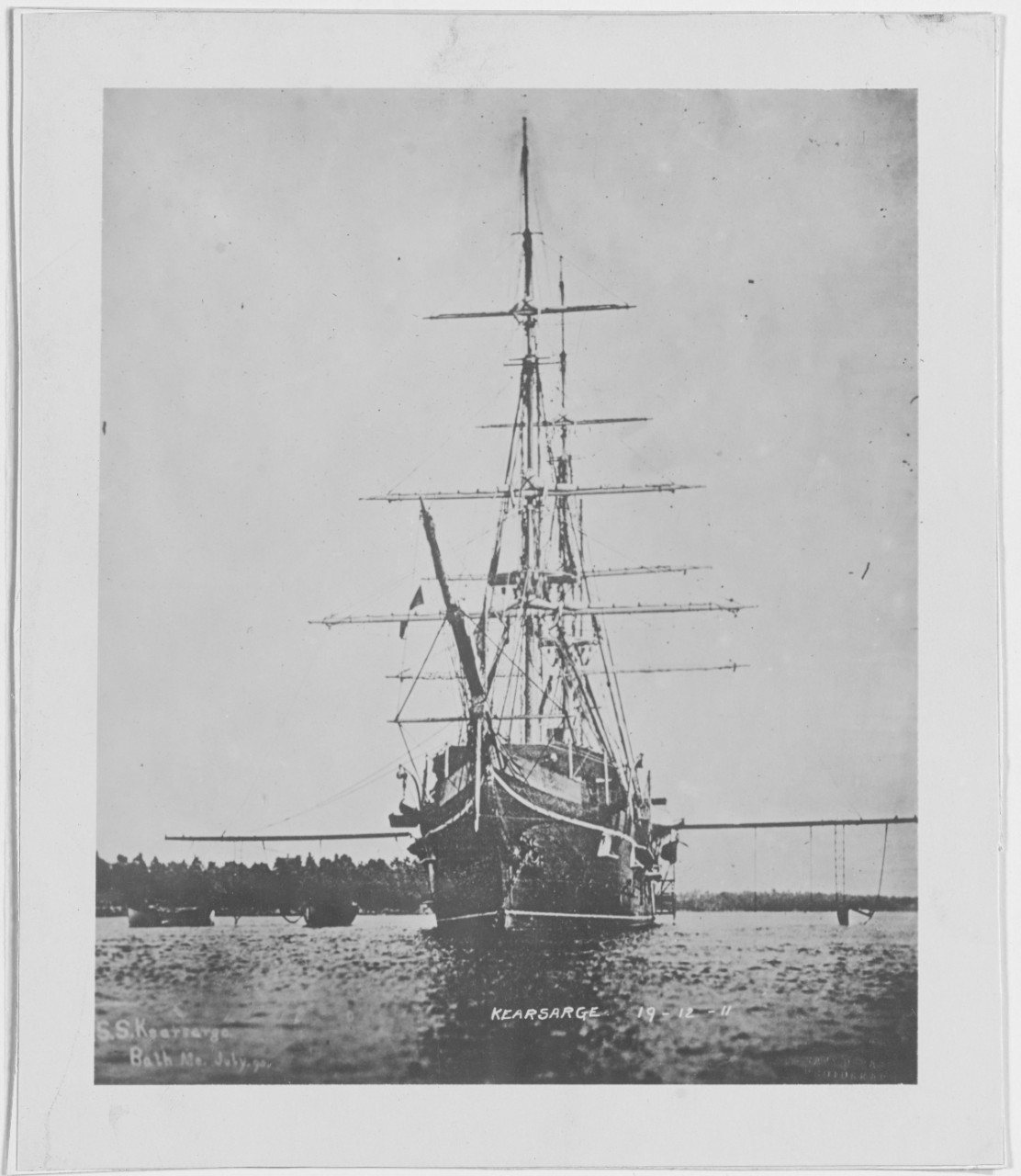 Photo #: NH 52022  USS Kearsarge (1862-1894)