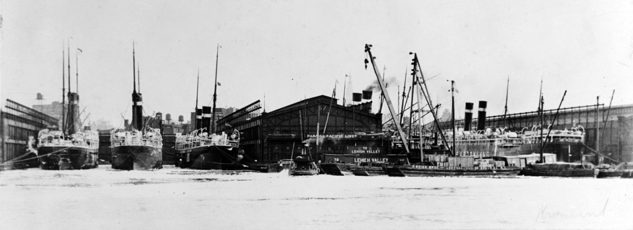 Photo #: NH 52091  International Mercantile Marine Company's Chelsea Piers, North River, New York