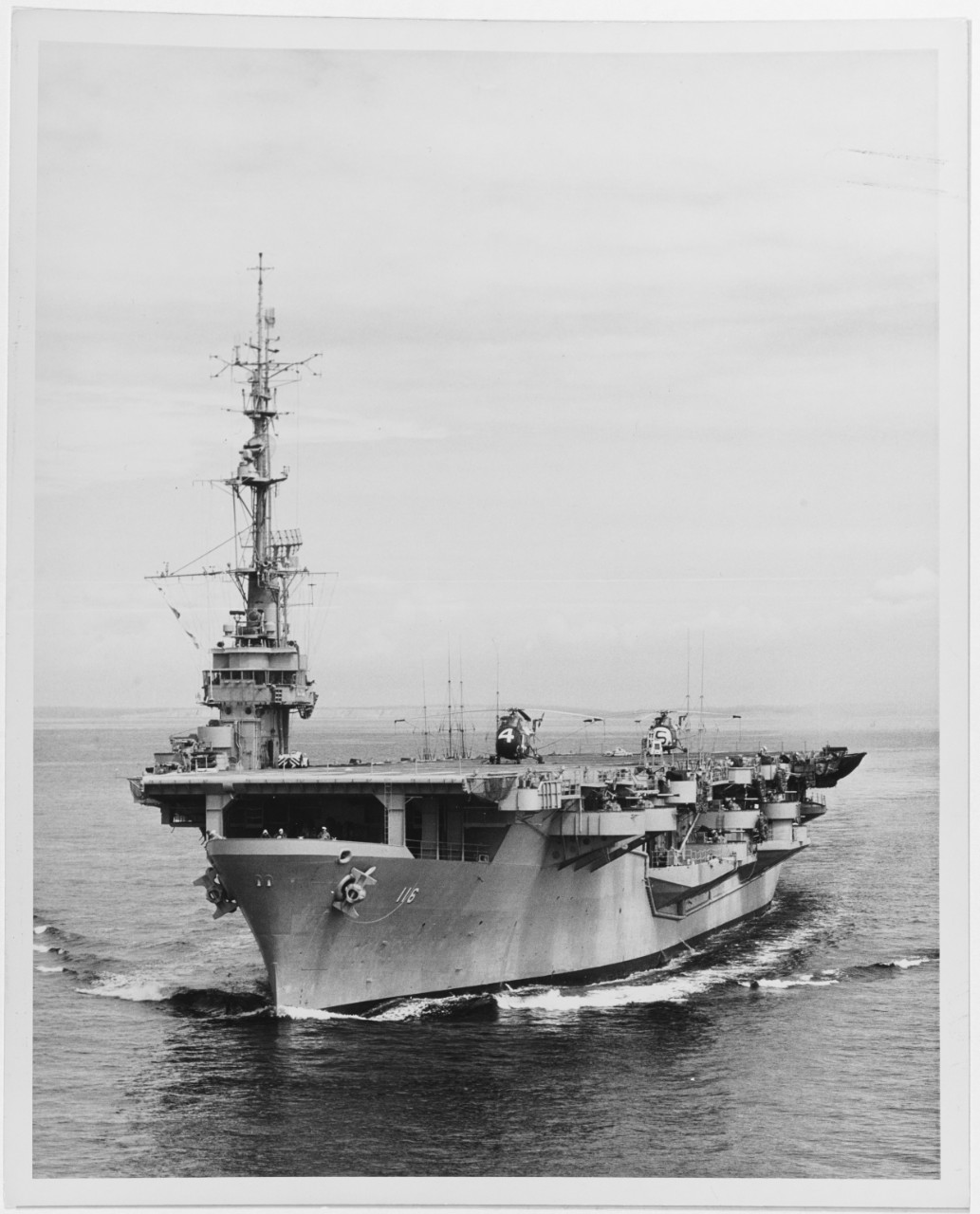 Photo #: NH 52414  USS Badoeng Strait (CVE-116)