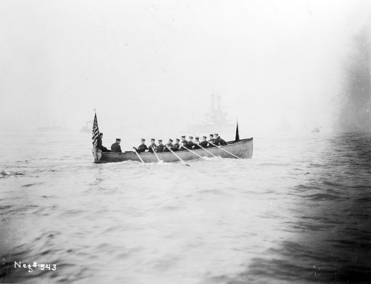 Battleship officers