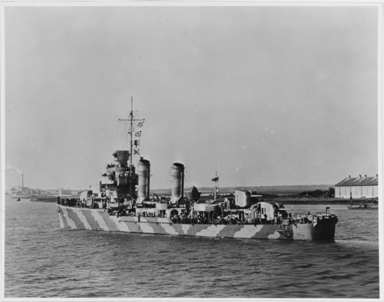 Photo #: NH 53549  USS Hobson (DD-464)