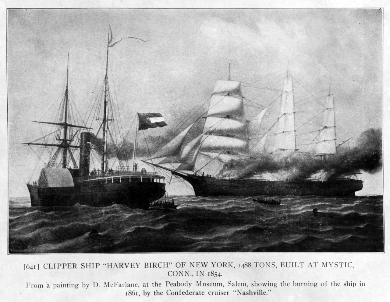 Clipper Ship HARVEY BIRCH