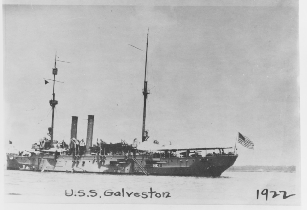 Photo #: NH 53806  USS Galveston (CL-19)