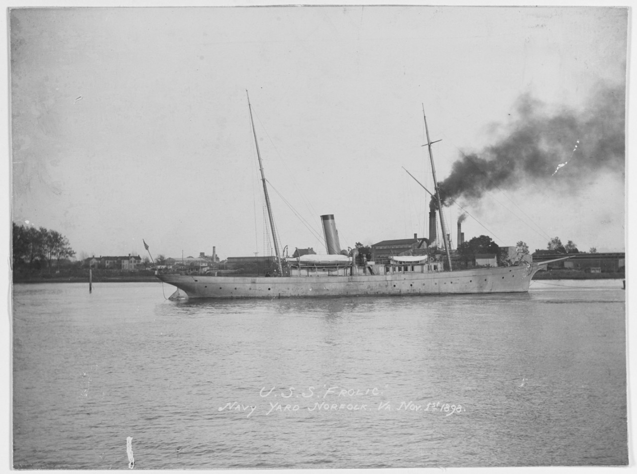 Photo #: NH 53960  USS Frolic (1898-1909)