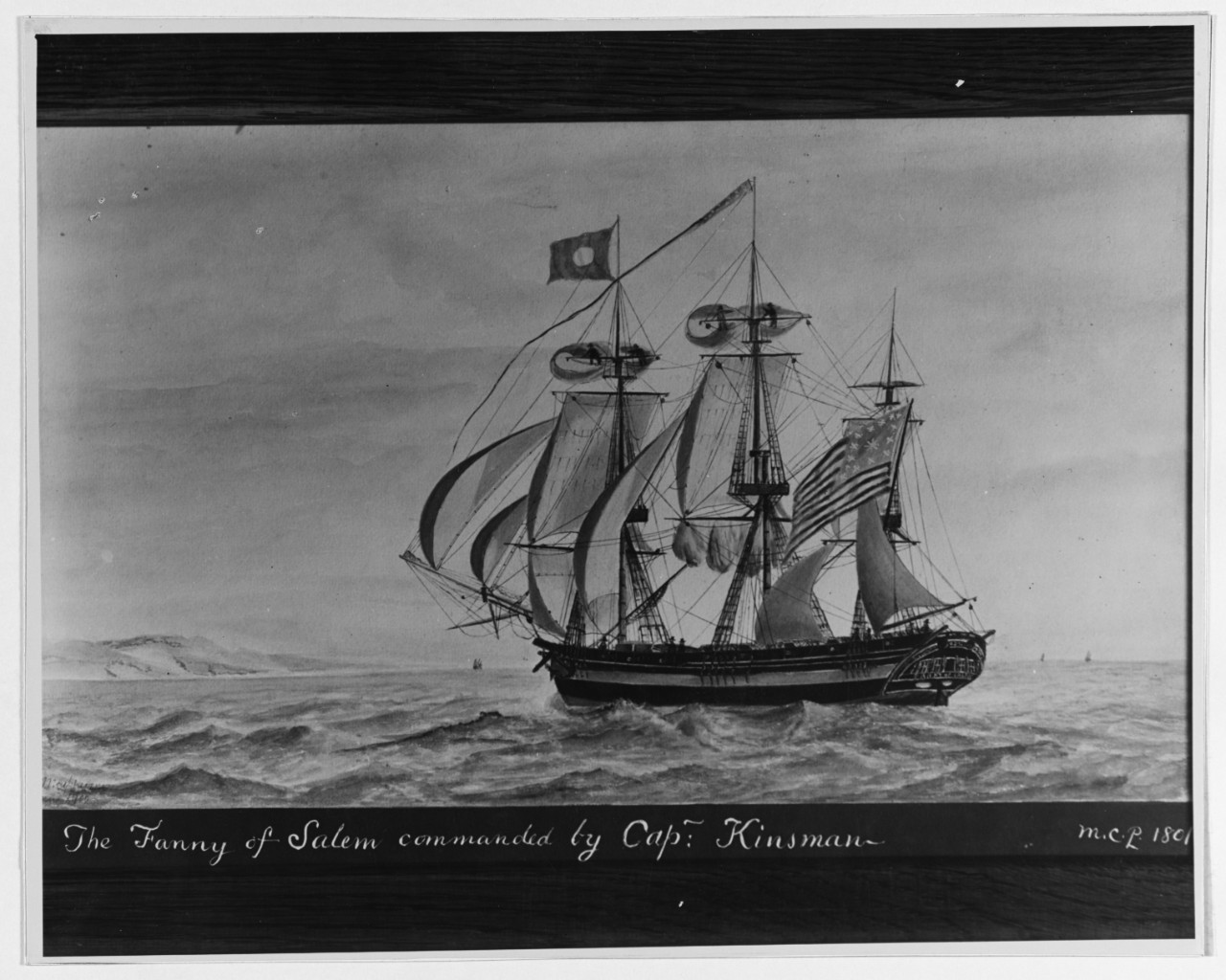 Ship FANNY of Salem, 1801