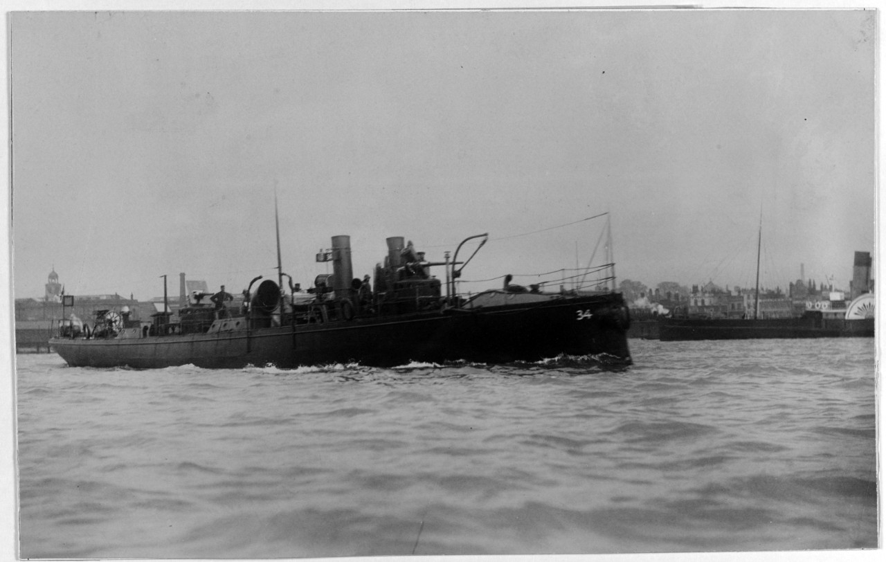No. 34 (British torpedo boat, 1886-1919)