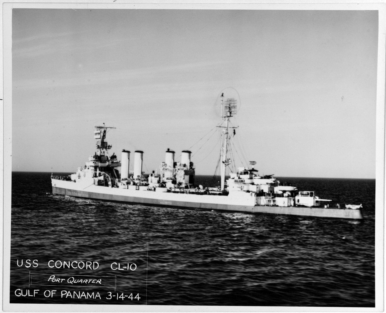 USS CONCORD (CL-10)