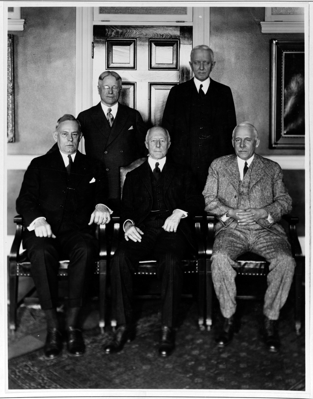 Senior Officials of the Navy Department, February 1933