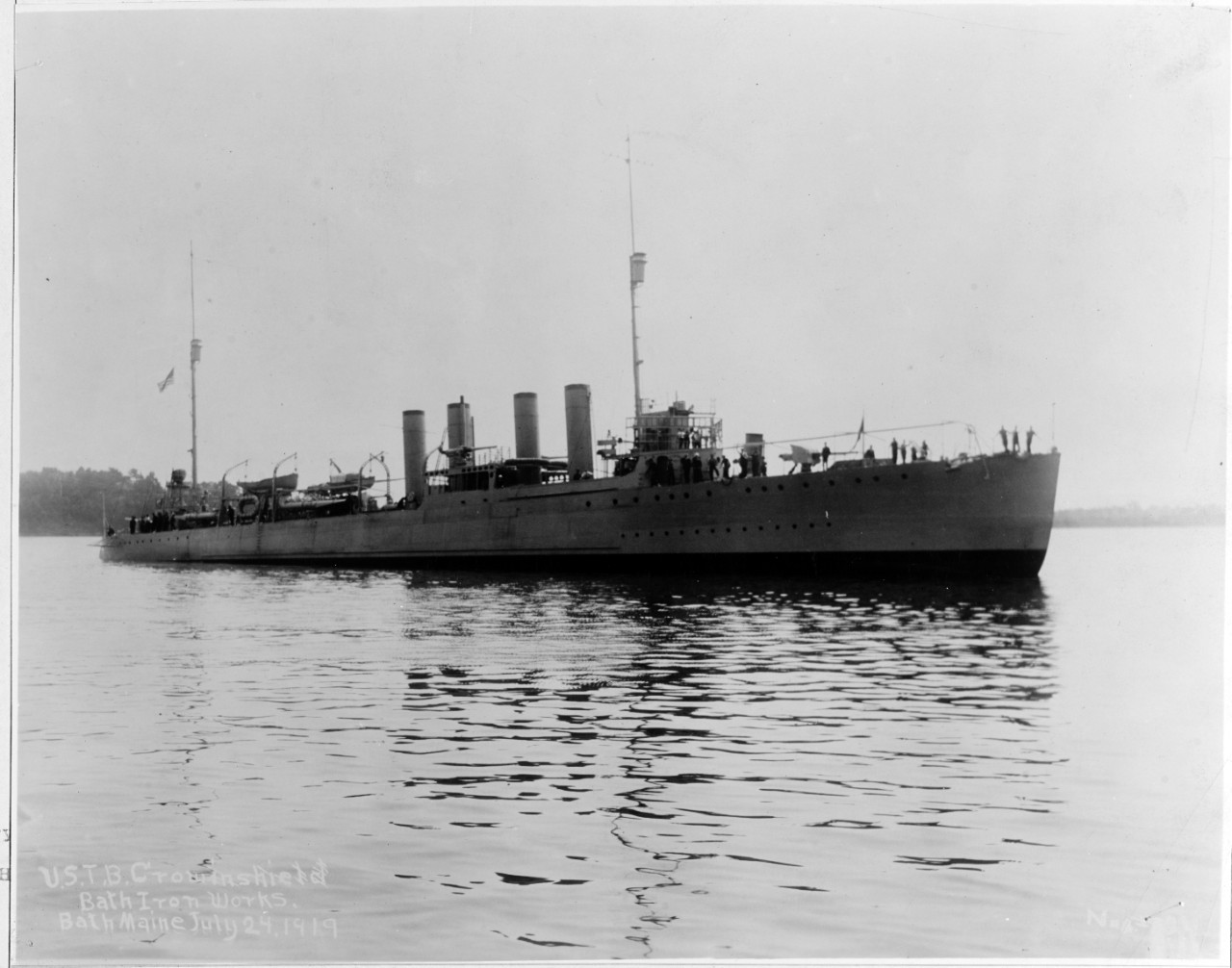 USS CROWINSHIELD (DD-134)