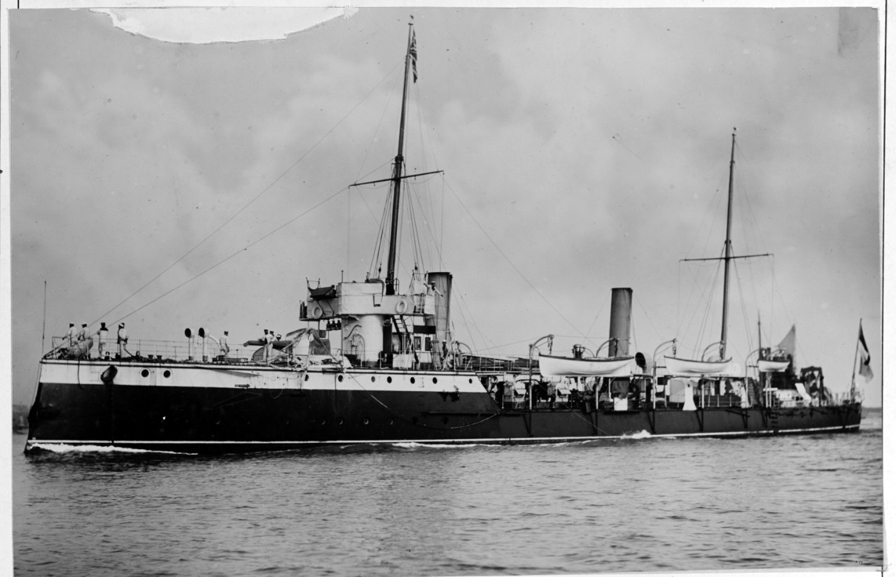 SALAMANDER (British Torpedo gunboat, 1889-1906)