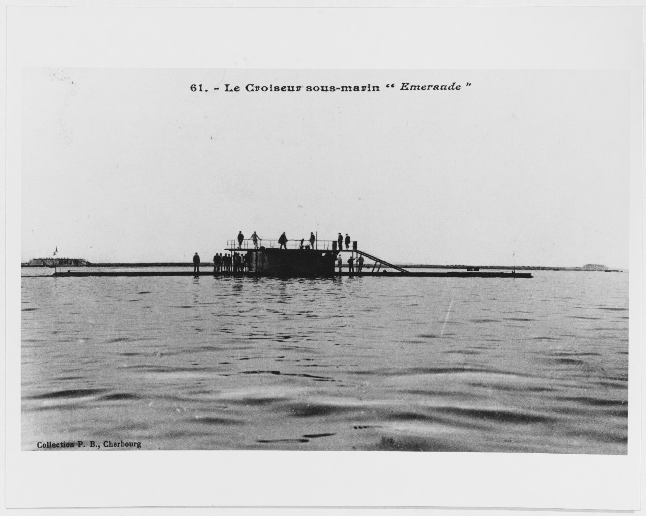 EMERAUDE (French Submarine, 1906-19)