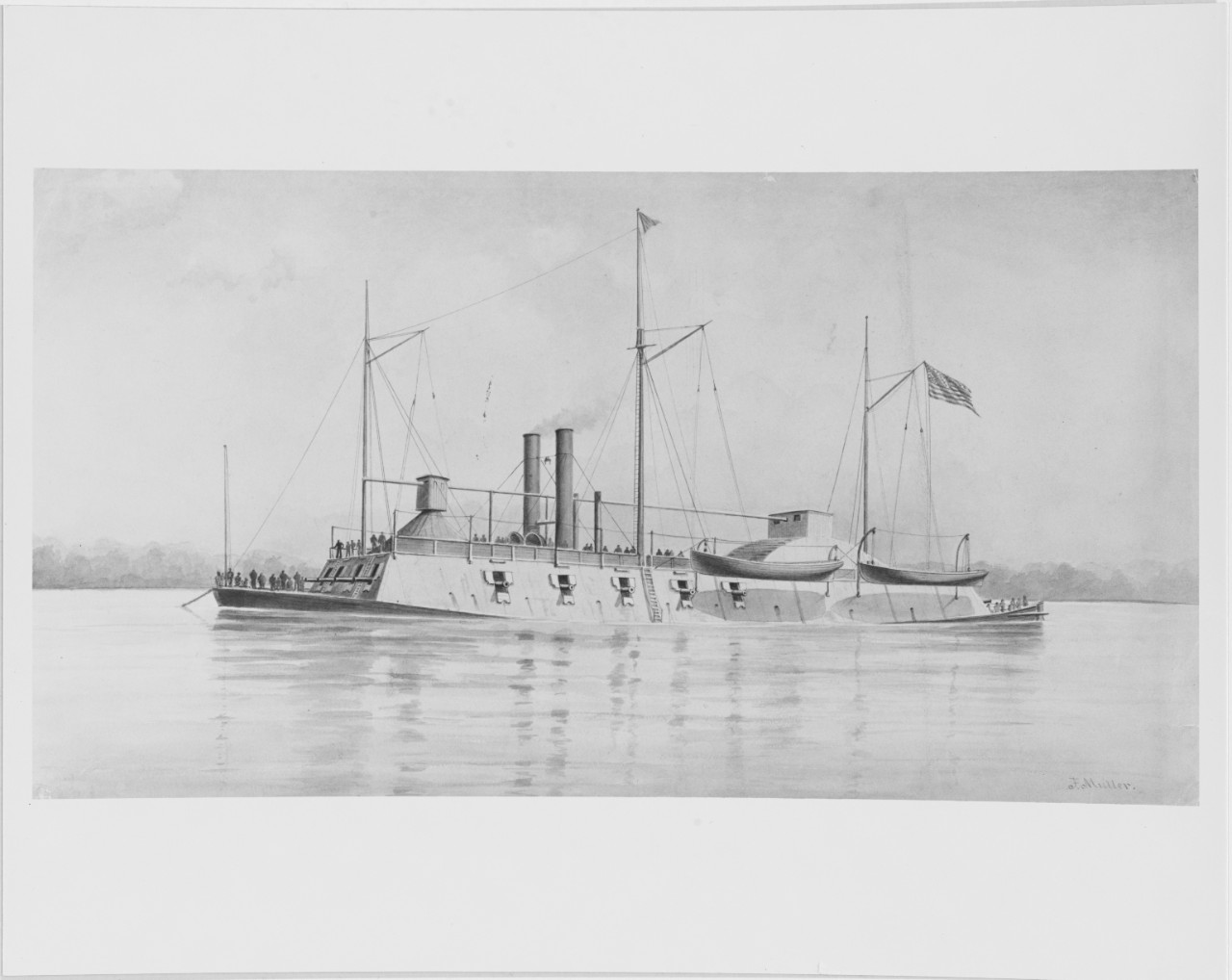 Photo #: NH 55828  USS Benton (1862-1865)