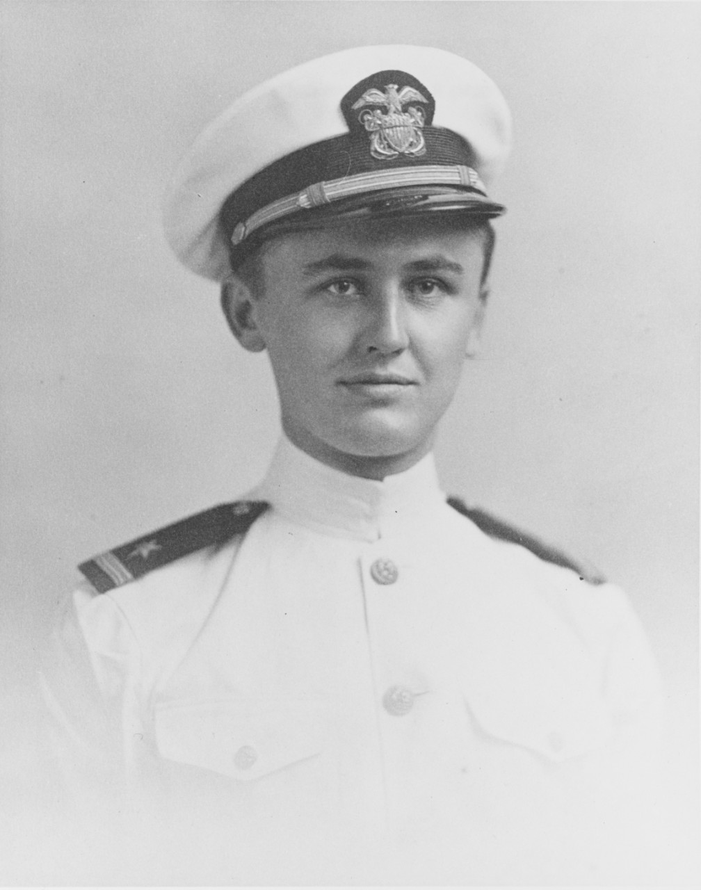 Photo #: NH 56004  Ensign Edward Ackerman, USN (1915-1945)  