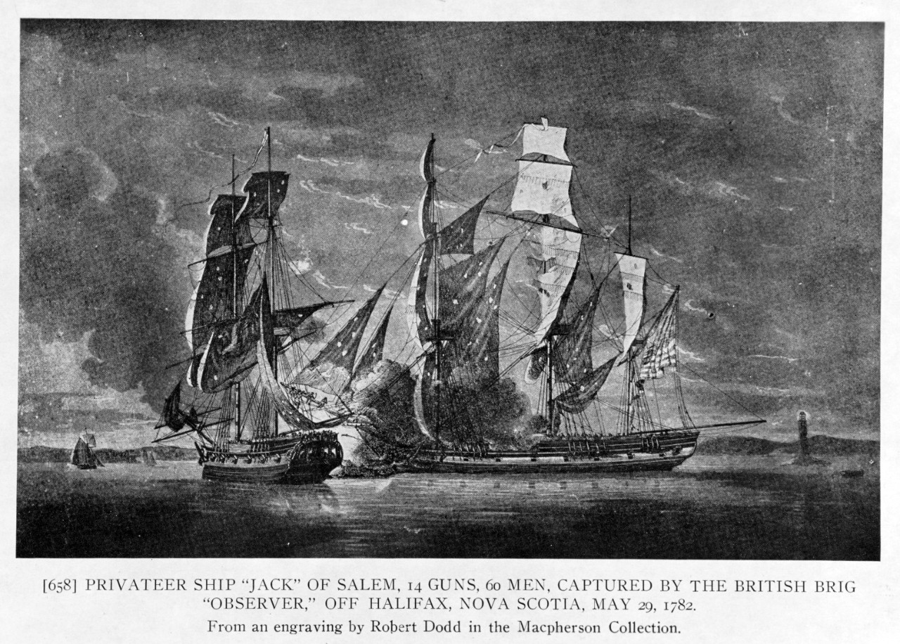 Privateer Ship JACK of Salem