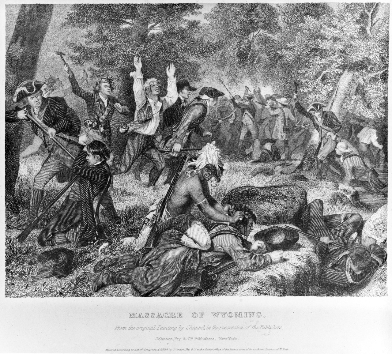 Massacre of Wyoming, 3-4 July 1778