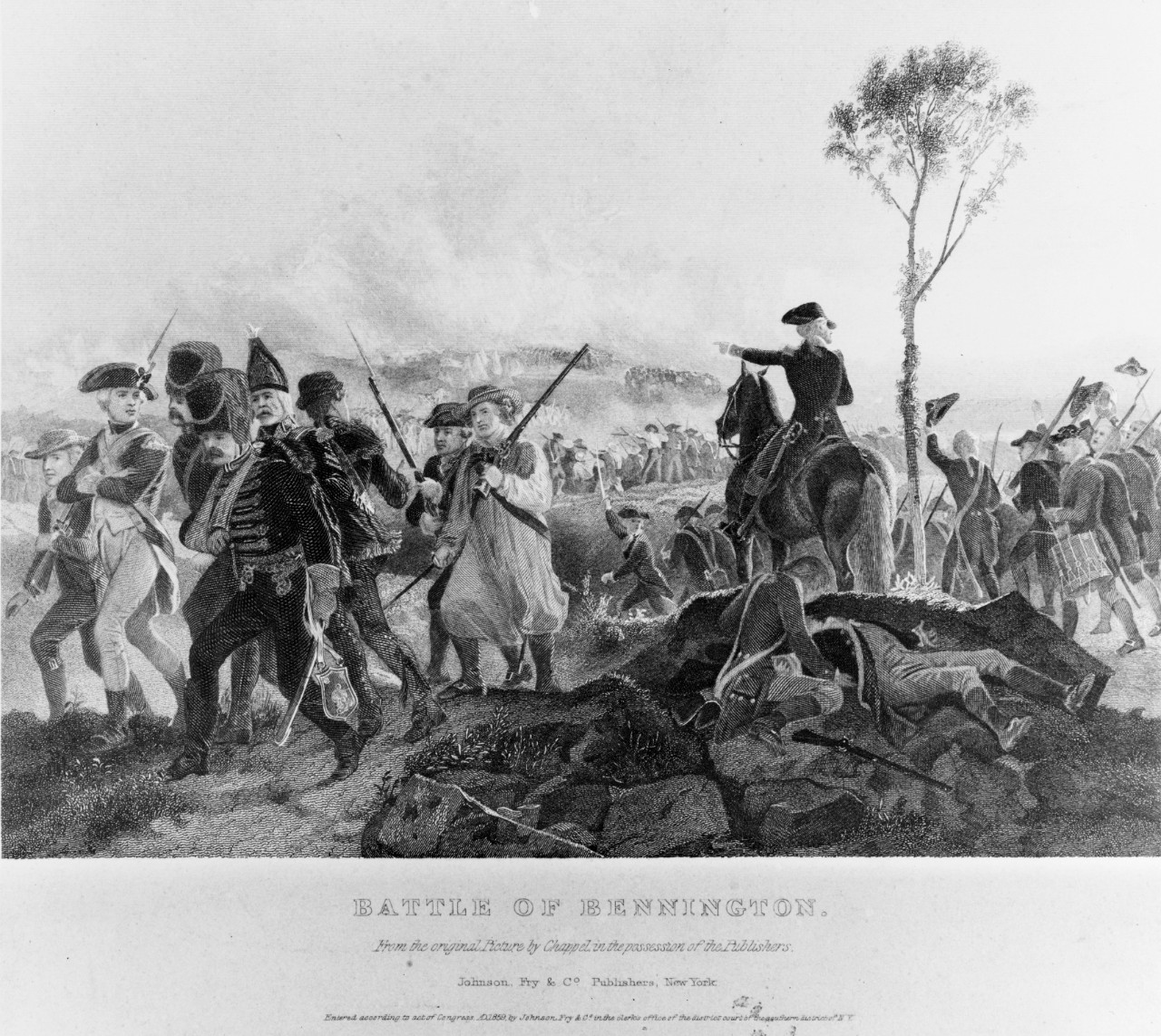 Battle of Bennington, 14 August 1777