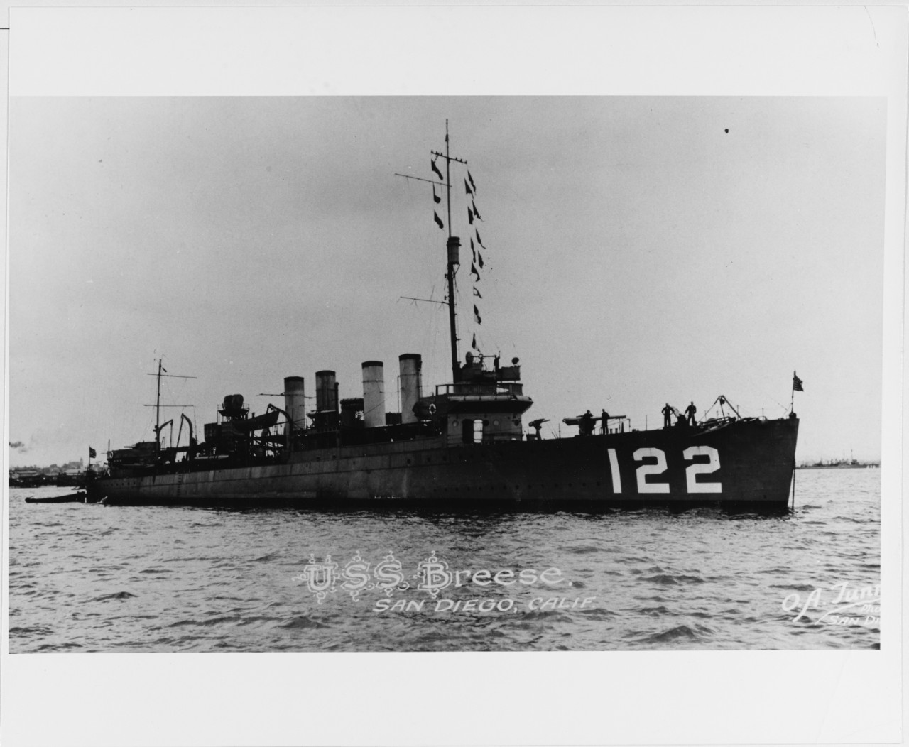 USS BREESE (DD-122)