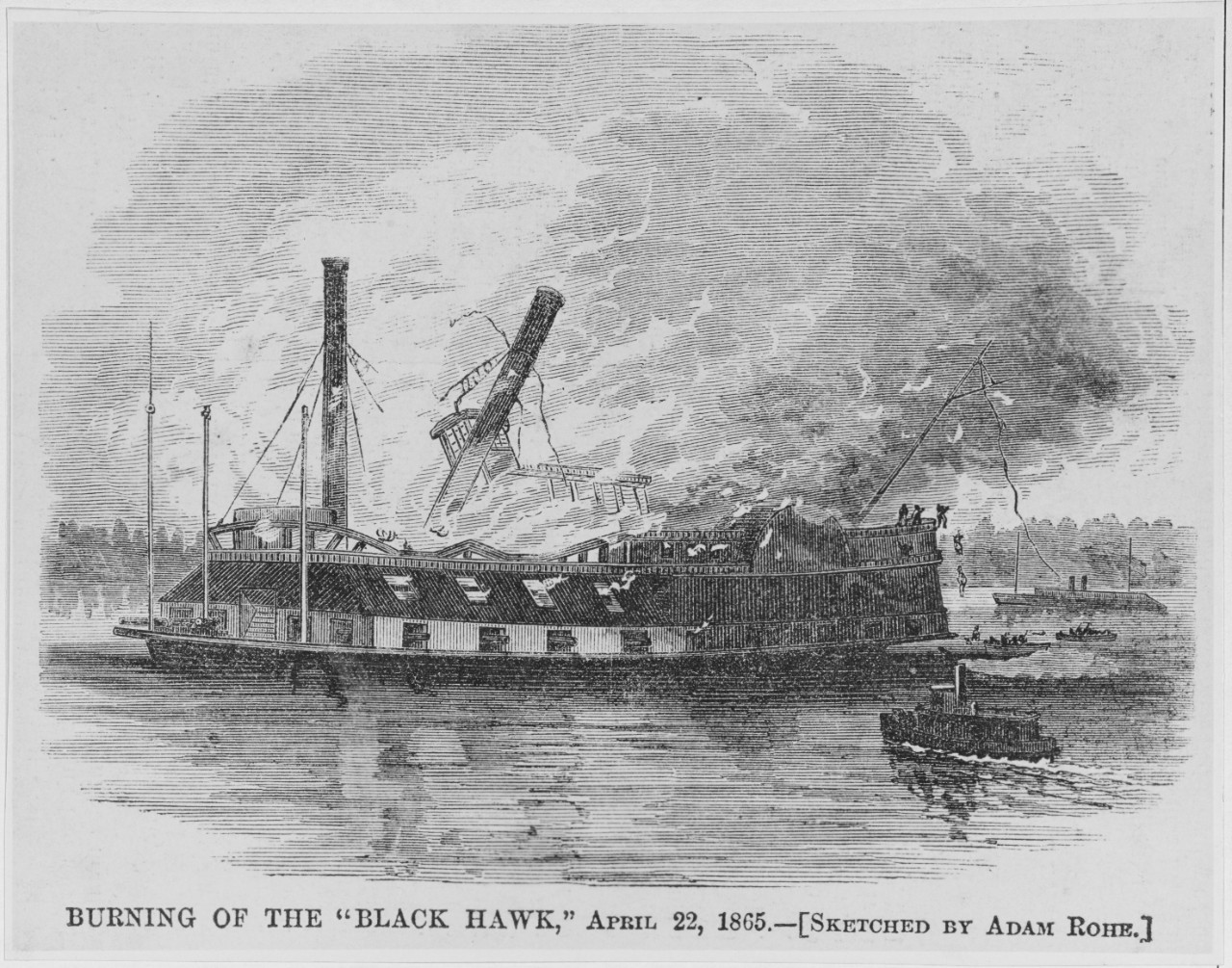 Photo #: NH 56677  USS Black Hawk (1862-1865)