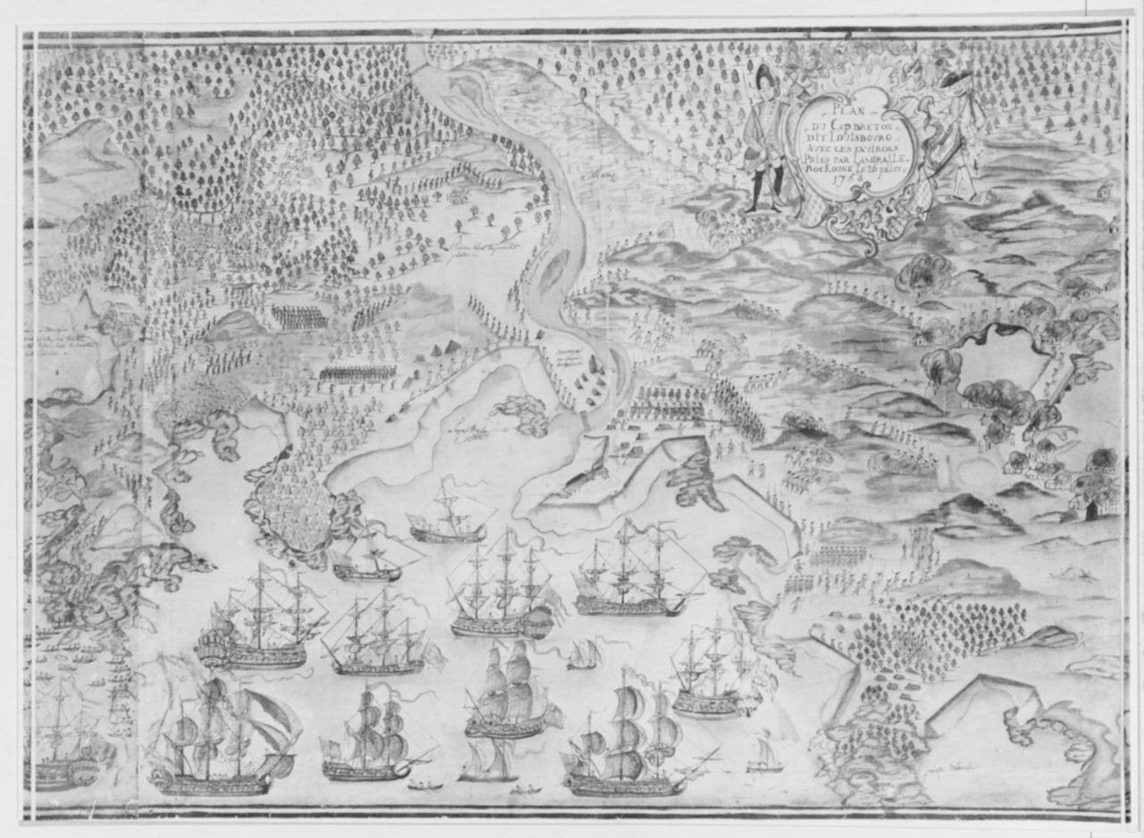 The Capture of Louisbourg Nova Scotia