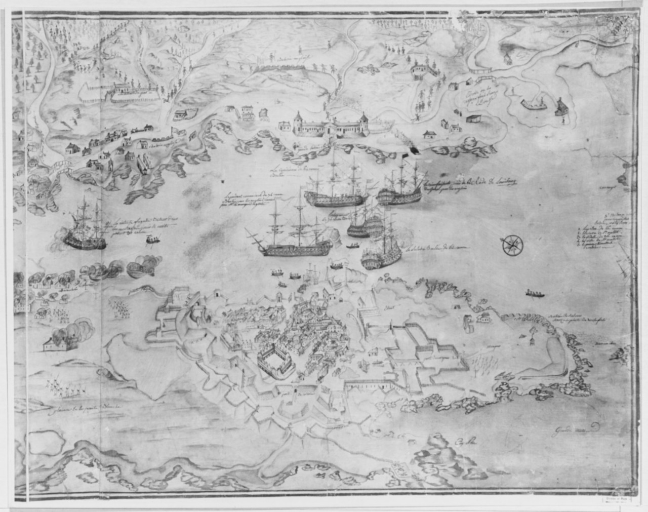 The Capture of Louisbourg Nova Scotia