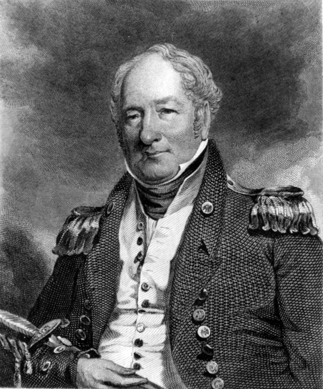 Photo #: NH 56817  Captain James Barron, U.S. Navy (1769-1851)