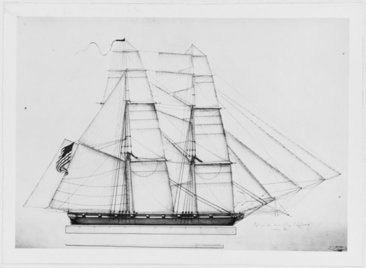 U.S. Brig CHIPPEWA, 1815-16