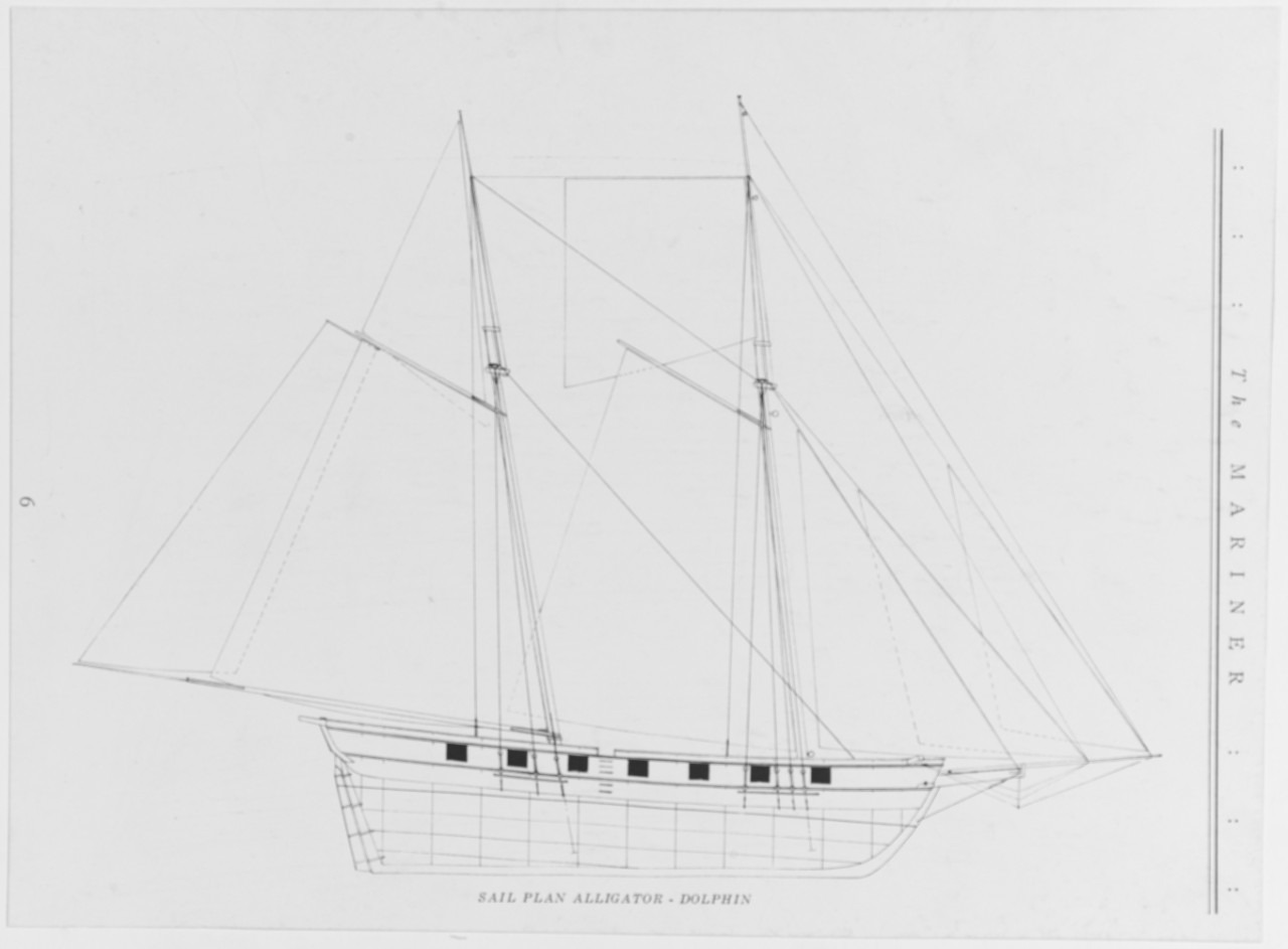 USS ALLIGATOR 1821-23 and USS DOLPHIN 1821-25