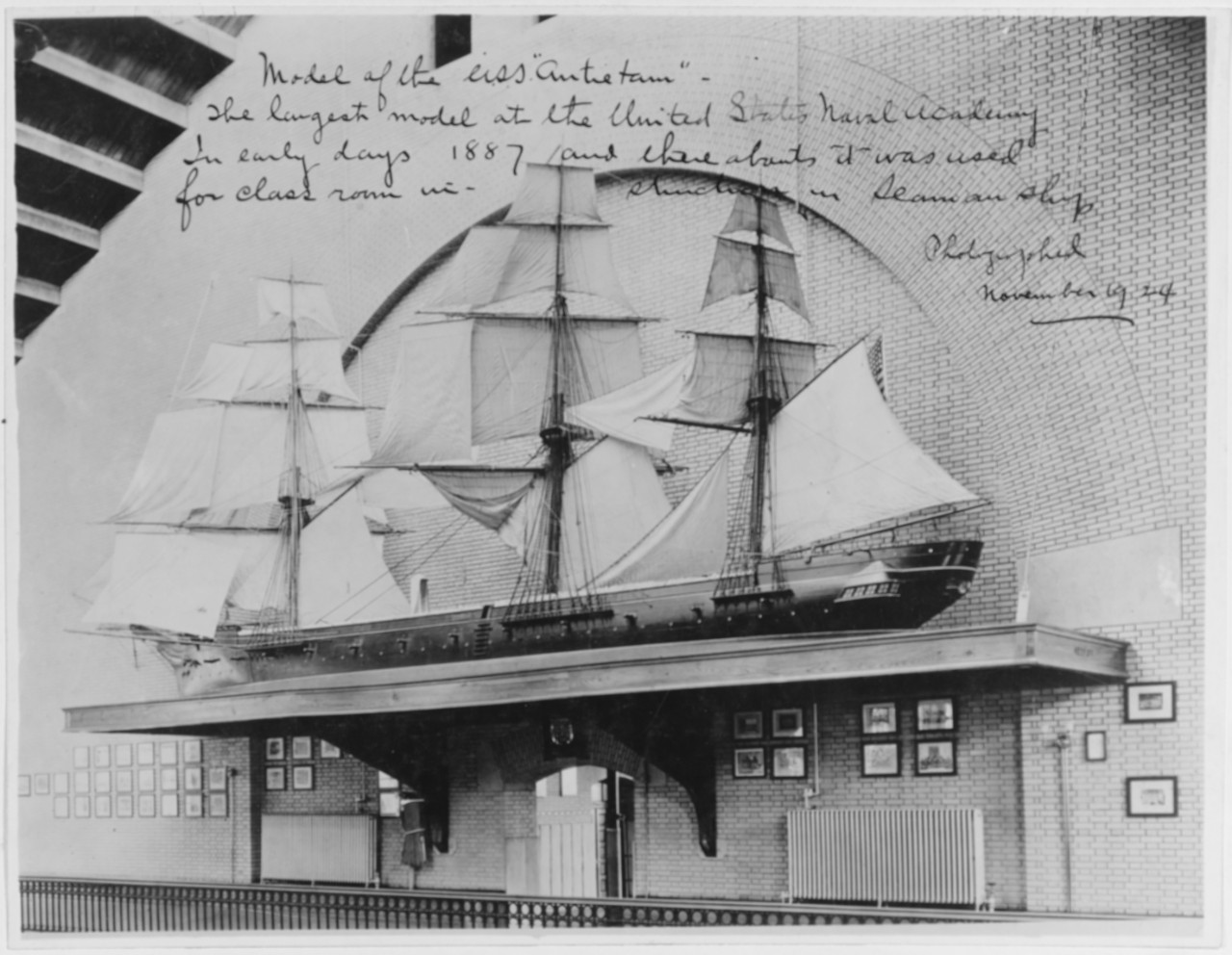 USS ANTIETAM, 1875-88
