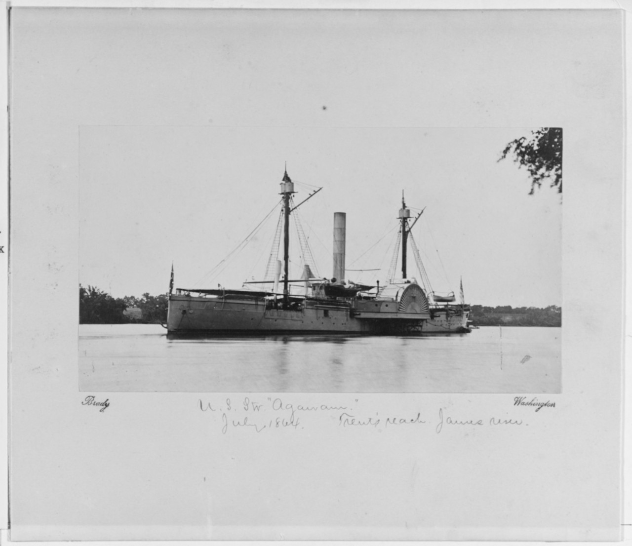 Photo #: NH 57252  USS Agawam (1864-1867)