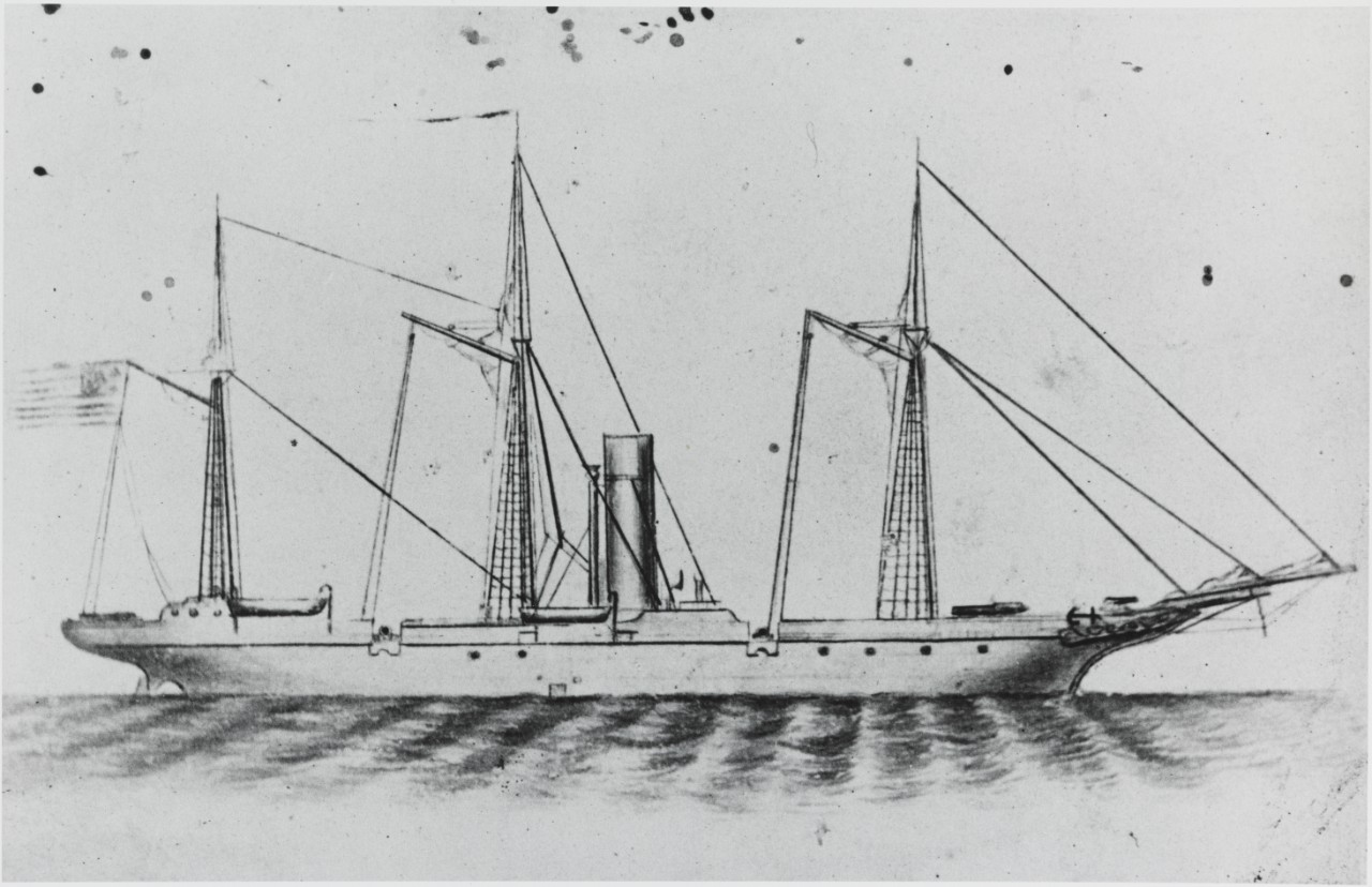 Photo #: NH 57272-A  USS Aries (1863-1865)