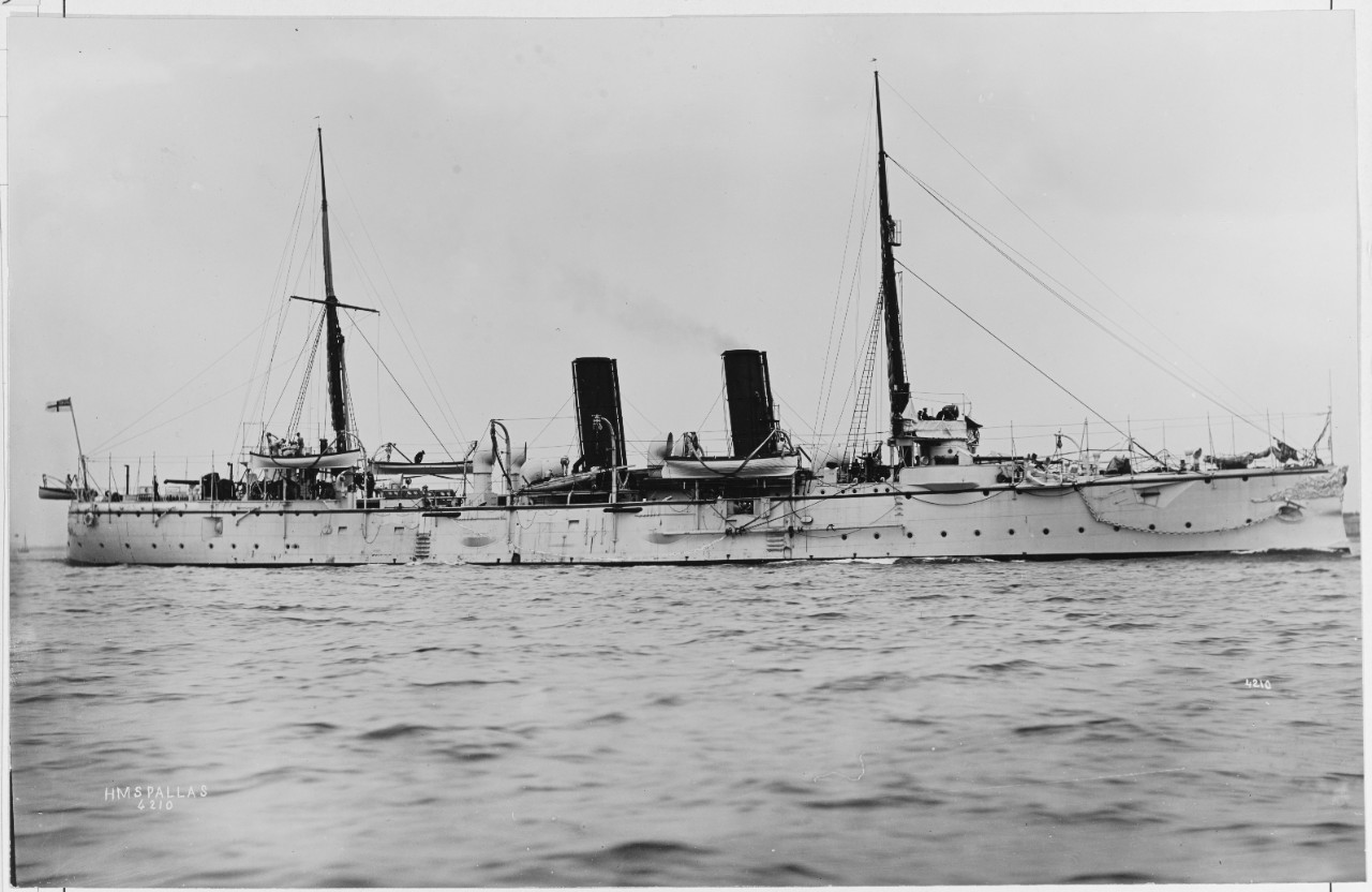 HMS PALLAS (British cruiser, 1890)