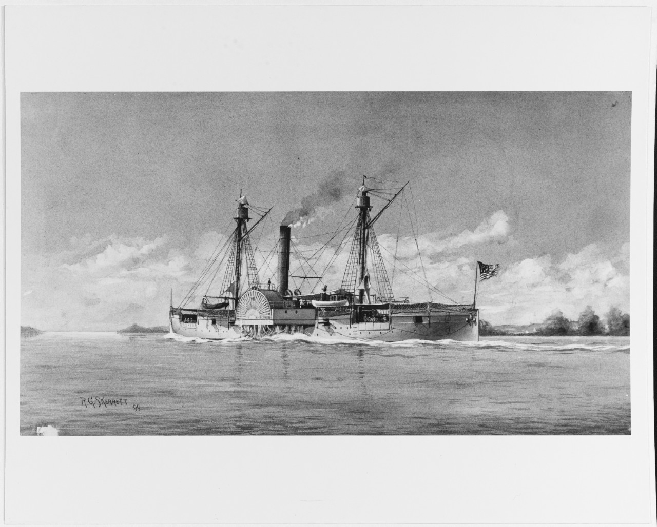 Photo #: NH 57812  USS Agawam (1864-1867)