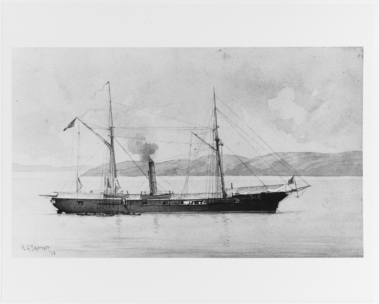 Photo #: NH 57826  USS Tahoma (1861-1867)