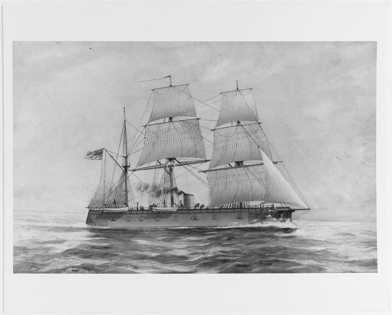 Photo #: NH 57832  USS New Ironsides (1862-1866)